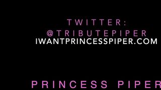 Princess Piper - Prison Psychologist Coerces Convict to Suck Her BBC Strap On