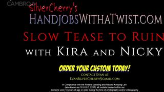 Slow Tease To Ruin – SilverCherrys Handjobs With a Twist – Kira Perez HandJob