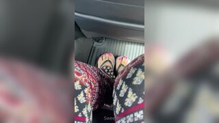 Sweetesthangsfeet i caught another uber driver staring at my toes & i asked him if he had a foot fetish an xxx onlyfans porn videos