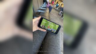 Scarlettkissesxo Sundays are for football Yess, even at the airport xxx onlyfans porn videos