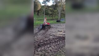 Farmgirllacy Topless fun in the mud xxx onlyfans porn videos