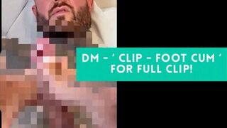 Inkedbitchhh DM OR COMMENT BELOW ‘CLIP FOOT CUM’ FOR FULL CLIP FOOT CUM xxx onlyfans porn videos