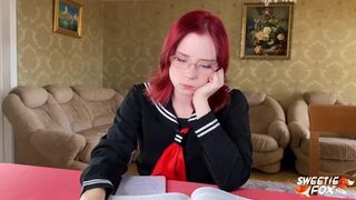Sweetie Fox - Schoolgirl Deepthroat And Hardcore Sex