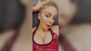 Nicolette Shea boobs flashing snapchat premium porn videos