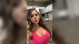 Emily Knight - Eating Pussy in the Parking Garage With