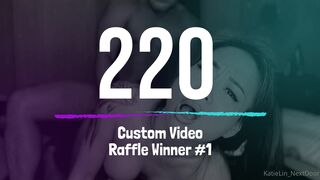 Katielin nextdoor january custom video raffle last month was my 1st time running the custom raff xxx onlyfans porn videos