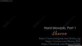 Sharon_ICG Hard Blowjob