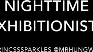 Princsssparkles nighttime exhibitionists part 1 | ManyVids, Ballgagged, Blonde, Interracial, Outdoors