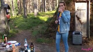 Kristina Sweet - Teenagers Have Public Sex On A Picnic.