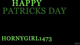 Hornygirl14732 happy st patrick s day xxx onlyfans porn videos
