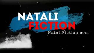 Natali Fiction - Teen Masturbates With Glass Dildo Moan
