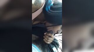 Cleveland Ebony kept Sucking when I Cummed | my Twitter: @1YourSideNigga