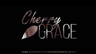Cherry Grace - Pov Doggy On The Chair - Creampie Throug