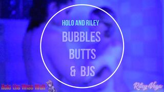 RileyVega & Holothewisewulf - Premium Video - Bubbles Butts