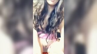 Slutty Baby Tiger anal toy plugged ready play snapchat free