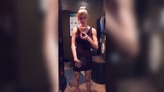 Andie Adams naked mirror tease snapchat free