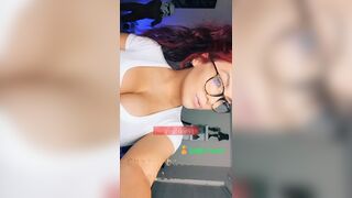 Harley Rose anal plug & spanking snapchat premium porn videos