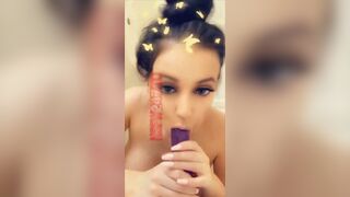 Kathleen Eggleton bathtub dildo show snapchat premium porn videos