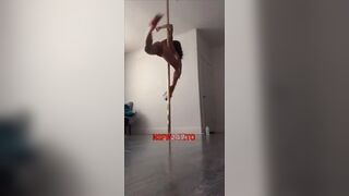 Adrian Hush pole dance snapchat premium porn videos
