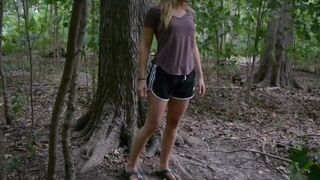 NothingButRough - AMATEUR TEENS FUCK IN a FOREST¡ ALMOS
