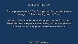 Selena22 - Selena's best Clips of 2014 Part 2¡¡ (amateu